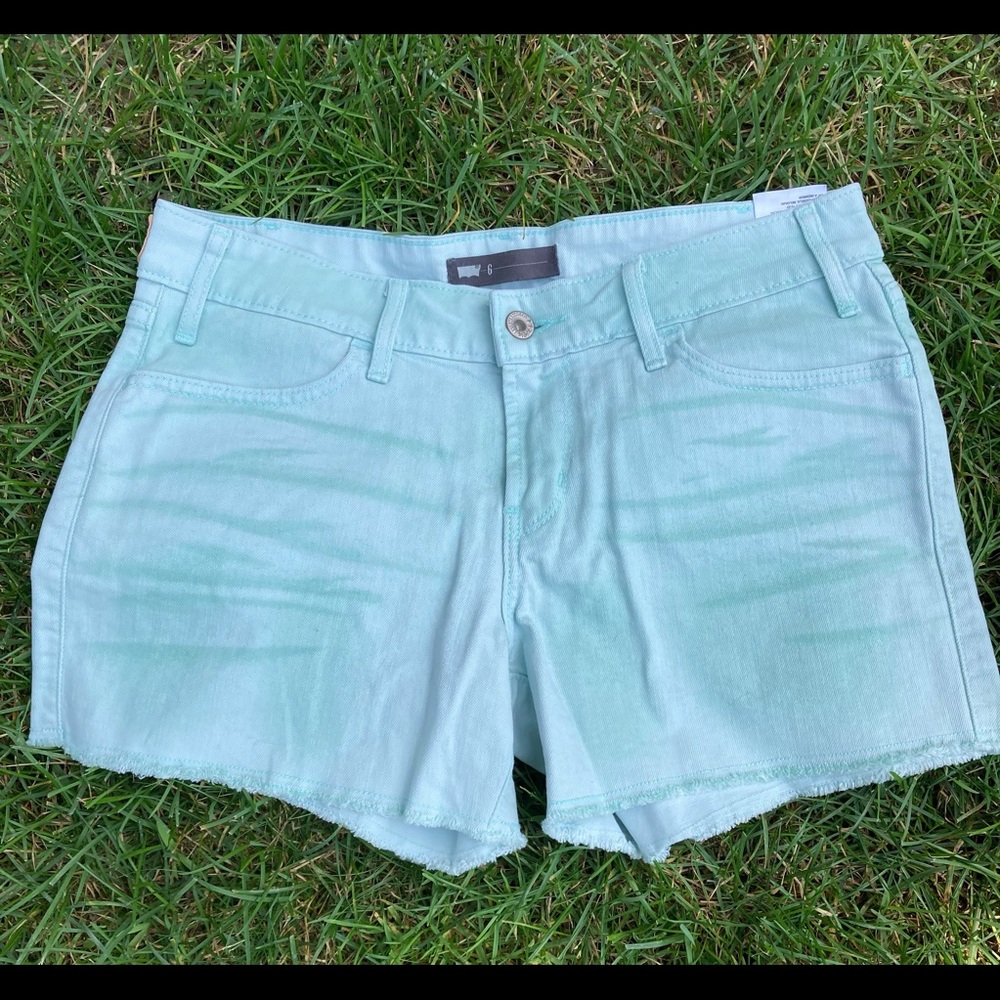 Blue shorts